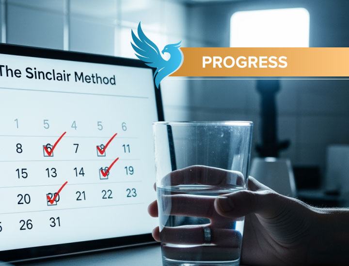 Tracking progress while reducing drinking with the Sinclair Method UK