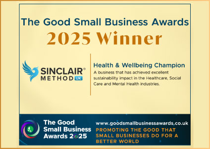 Good Small Business Awards 2025 – Health and Wellbeing Champion winner – Sinclair Method UK