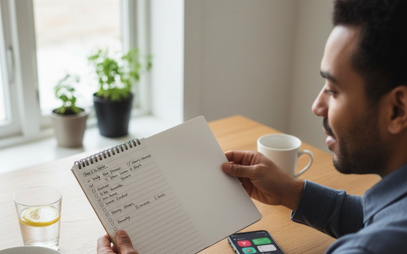 Tracking alcohol intake progress as part of a structured support plan