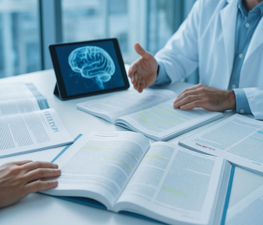 Collage of medical journals and scientific research about The Sinclair Method