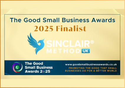 The Good Small Business Awards 2025 Finalist – Sinclair Method UK