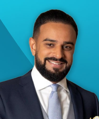 Portrait of Harvey Bhandal, Managing Director at Sinclair Method UK